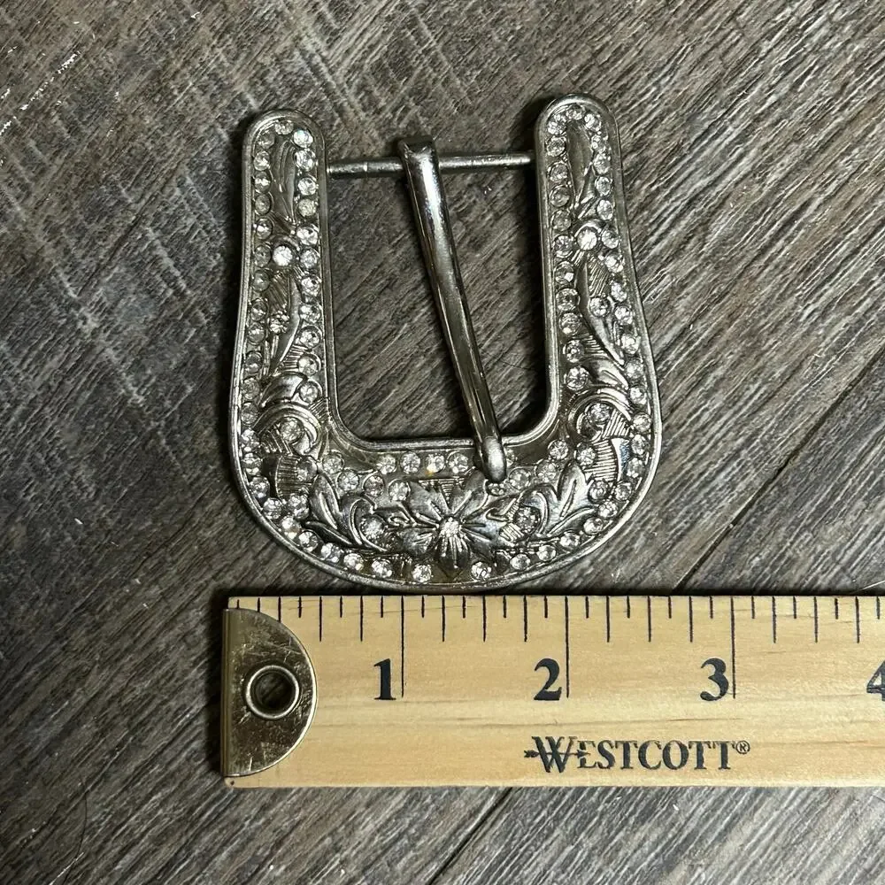 Ariat Girls Kids Belt Buckle Only and Rhinestone Buckle